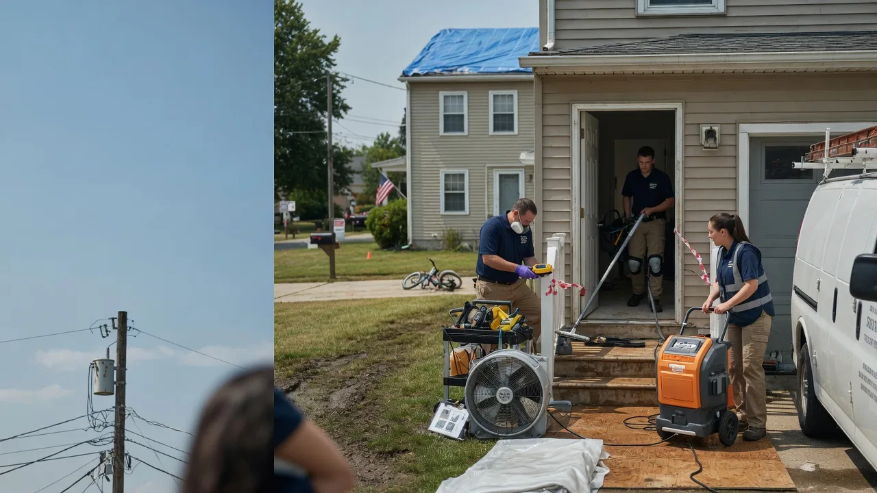 Water Damage Repair in East Springfield, PA near me